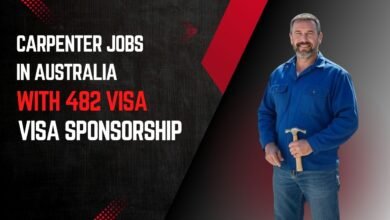 Carpenter Jobs in Australia with 482 Visa Sponsorship 2025