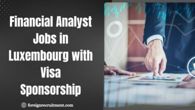 Financial Analyst Jobs in Luxembourg with Visa Sponsorship