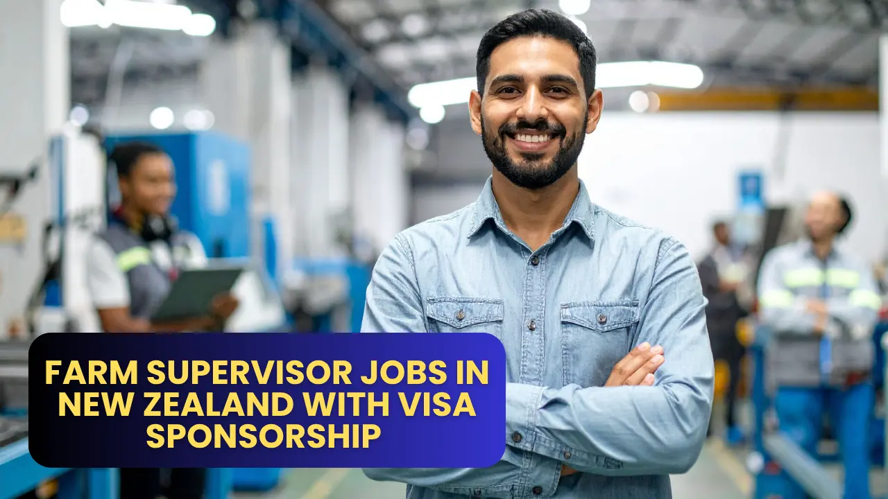 Farm Supervisor Jobs in New Zealand with Visa Sponsorship 2025