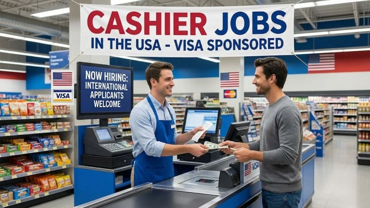 Cashier Jobs in the USA with Visa Sponsorship