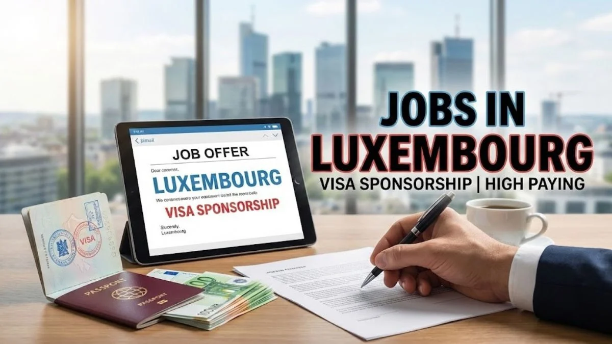 Jobs in Luxembourg with Visa Sponsorship | High Paying Jobs