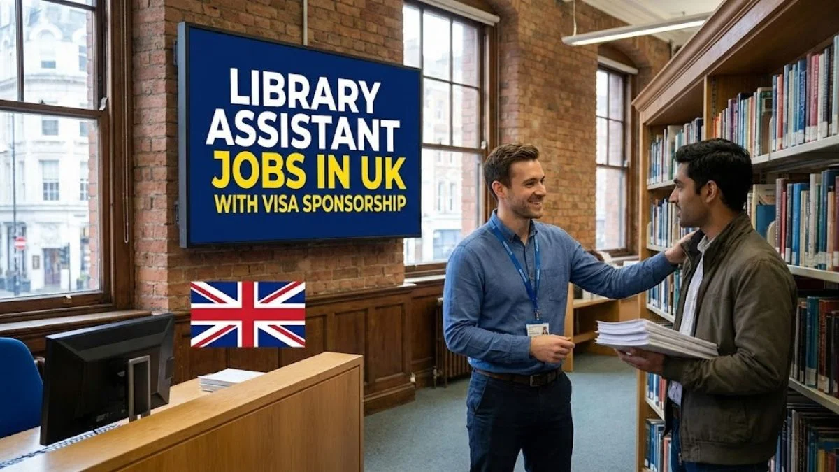 Library Assistant Jobs in the UK with Visa Sponsorship