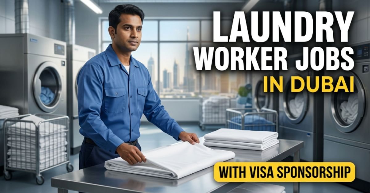 Laundry Worker Jobs in Dubai with Visa Sponsorship
